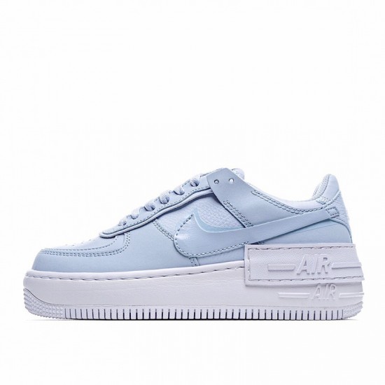 Nike Air Force 1 Shadow "White Hydrogen Blue" White Blue CV3020-400