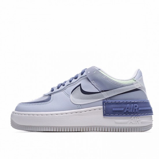 Nike Air Force 1 Shadow "World Indigo" Blue White CK6561-001