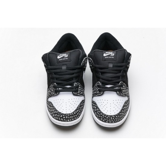 Nike SB Dunk Low Pro "Safari" ISO Black White CD2563-003