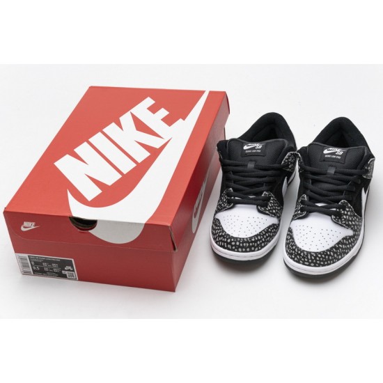 Nike SB Dunk Low Pro "Safari" ISO Black White CD2563-003