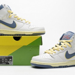 Atlas x Nike SB Dunk High "Lost At Sea" White Blue Yellow CZ3334-100 36-47