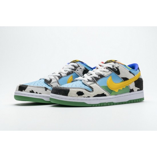 Ben Jerry x Nike SB Dunk Low Chunky Dunky White Blue CU3244-100