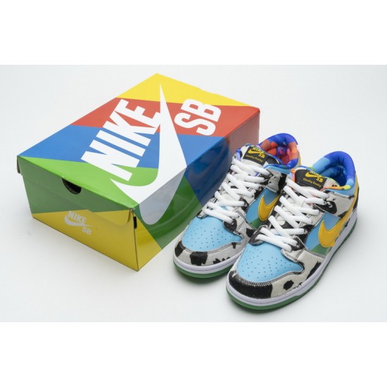 Ben Jerry x Nike SB Dunk Low Chunky Dunky White Blue CU3244-100