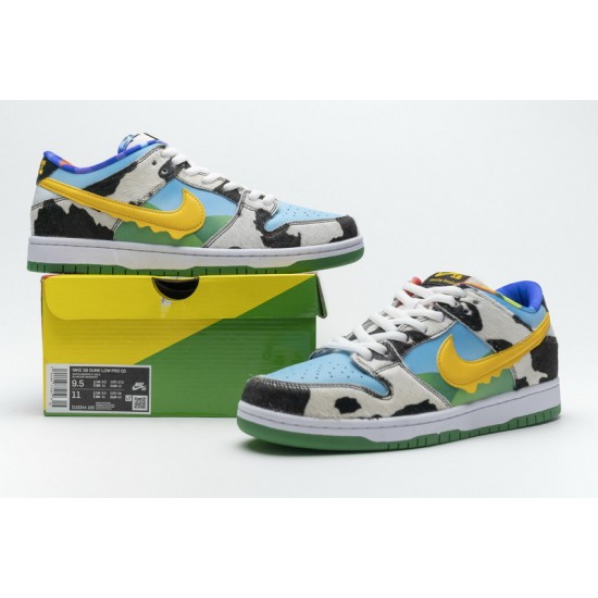 Ben Jerry x Nike SB Dunk Low Chunky Dunky White Blue CU3244-100