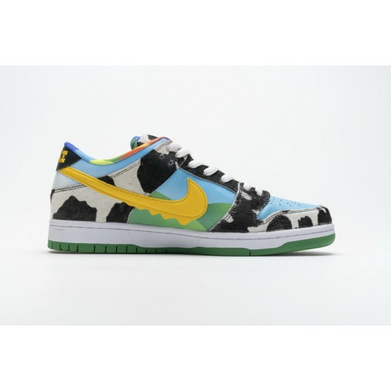 Ben Jerry x Nike SB Dunk Low Chunky Dunky White Blue CU3244-100