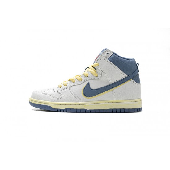 Atlas x Nike SB Dunk High "Lost At Sea" White Blue Yellow CZ3334-100 36-47