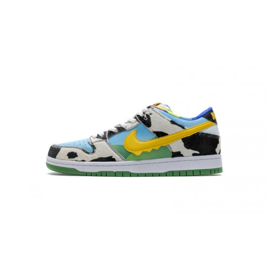 Ben Jerry x Nike SB Dunk Low Chunky Dunky White Blue CU3244-100