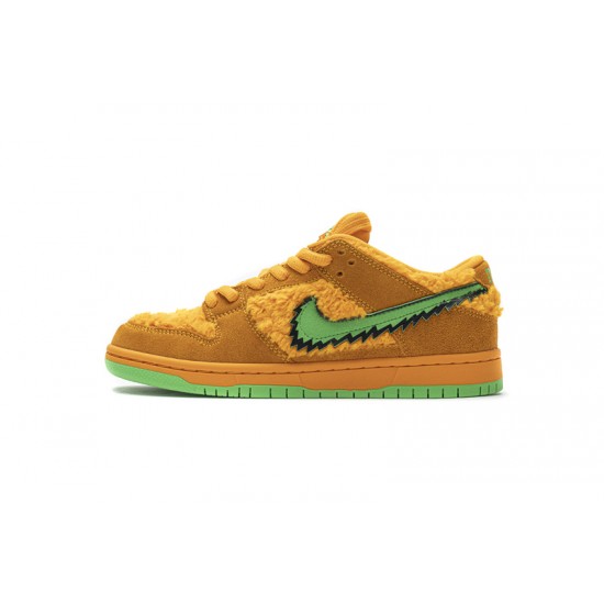 Grateful Dead x Nike SB Dunk Low Pro QS "Orange Bear" Orange Green CJ5378-800