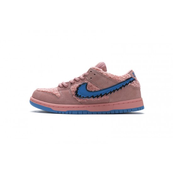 Grateful Dead x Nike SB Dunk Low Pro QS "Pink Bear" Pink Blue CJ5378-600