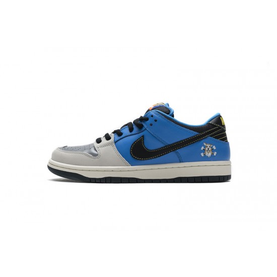 Instant Skateboards x Nike SB Dunk Low Blue Grey CZ5128-400