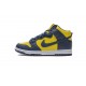 Nike Dunk High SP "Michigan" Blue Yellow CZ8149-700