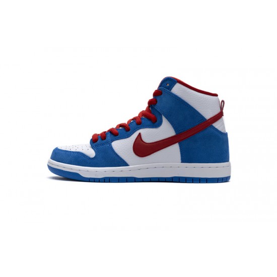 Nike SB Dunk High "Doraemon" Blue White Red CI2692-400