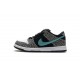 Nike SB Dunk Low "Atmos Elephant" Black White Blue BQ6817-009