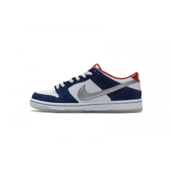 Nike SB Dunk Low "Ishod Wair BMW" White Blue Silver Gold 839685-416