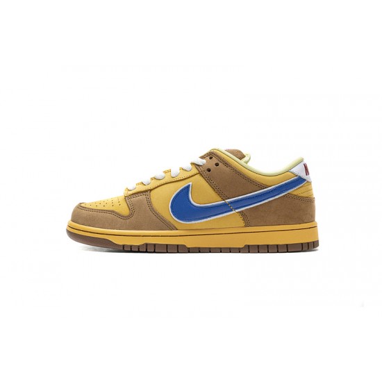 Nike SB Dunk Low "Newcastle Brown Ale" Brown Yellow Blue 313170-741 40-47