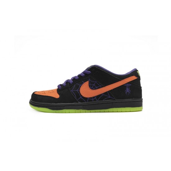 Nike SB Dunk Low "Night Of Mischief" Black Purple Orange BQ6817-006