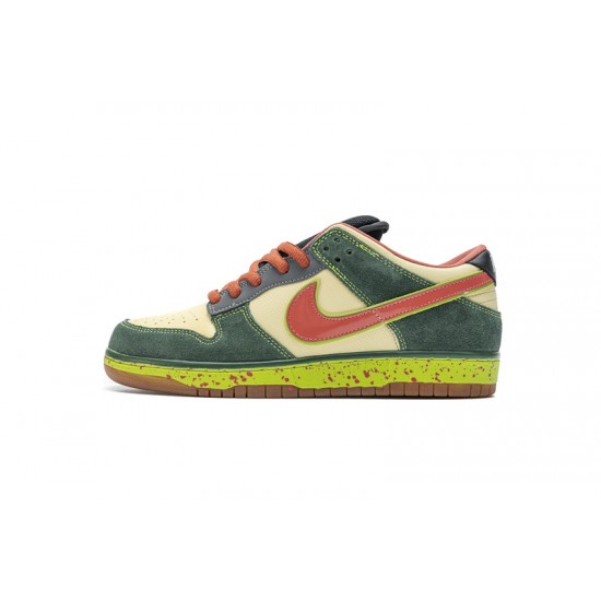 Nike SB Dunk Low PRM QS "Mosquito" Yellow Green 313170-761 36-46