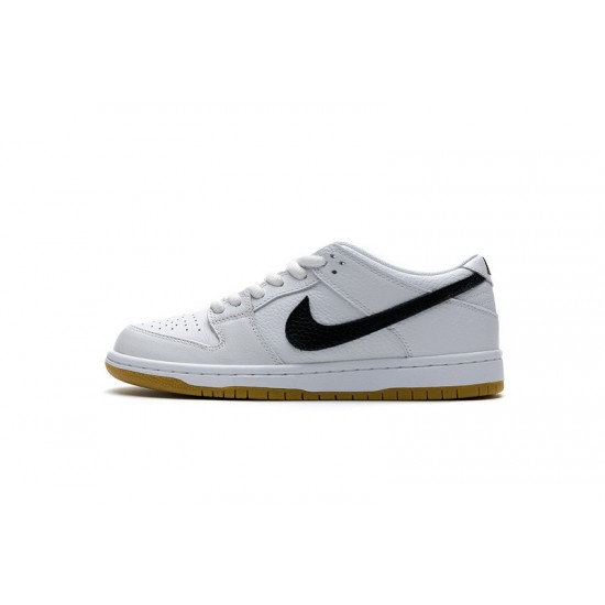 Nike SB Dunk Low Pro "ISO Orange Label" White Black CD2563-100