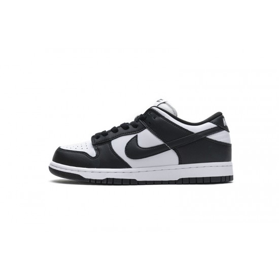 Nike SB Dunk Low Pro "White Black" Black White DD1391-100