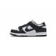 Nike SB Dunk Low Pro "White Black" Black White DD1391-100