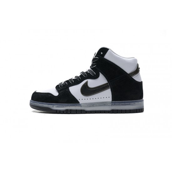 Slam Jam x Nike SB Dunk High Black White DA1639-101