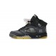 Off-White x Air Jordan 5 Muslin Black Grey CT8480-001 Shoes