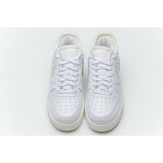 Off-White x Nike Air Force 1 07 Low Conplex Con White Silver AO4297-100 Shoes