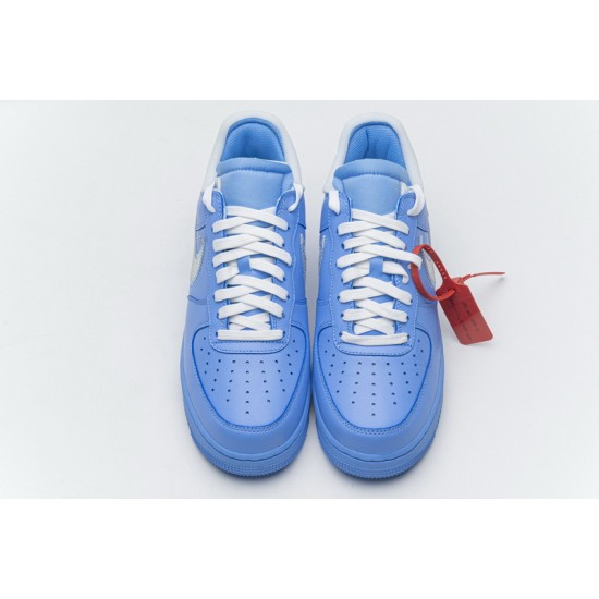Off-White x Nike Air Force 1 07 Low "MCA" Blue Silver CI1173-400