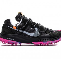 Off-White x Nike Zoom Terra Kiger 5 Black Purple CD8179-001