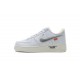 Off-White x Nike Air Force 1 07 Low "Conplex Con" White Silver AO4297-100