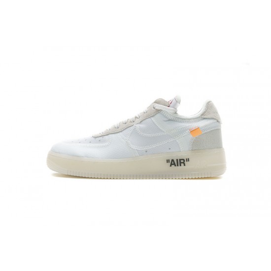 Off-White x Nike Air Force 1 Low "The Ten" White AO4606-100