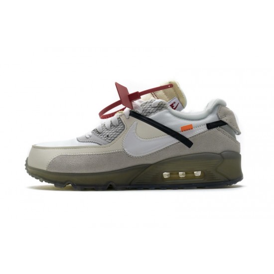 Off-White x Nike Air Max 90 "The Ten" All White AA7293-100