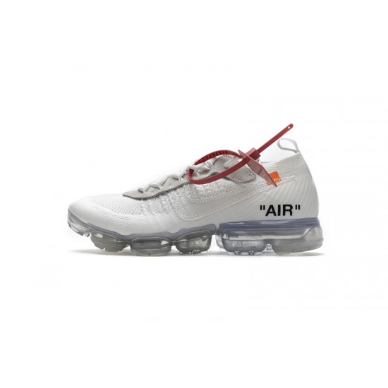 Off-White x Nike Air VaporMax 2018 "Part 2" All White AA3831-100