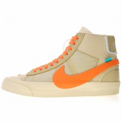 Off-White x Nike Blazer "All Hallows Eve" White Orange AA3832-700