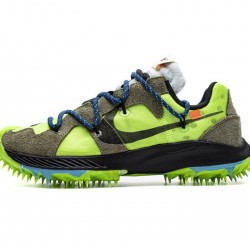 Off-White x Nike Zoom Terra Kiger 5 White Electric Green CD8179-300