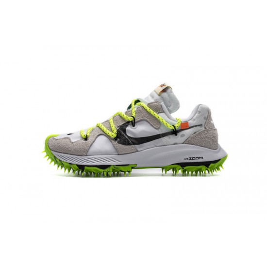 Off-White x Nike Zoom Terra Kiger 5 White White Green CD8179-100