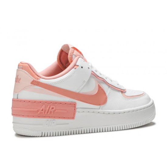 Nike Air Force 1 Shadow White Coral Pink CJ1641 101 Shoes