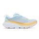 Hoka Bondi 8 Ltblue Yellow Women Men Sport Shoes