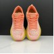Hoka Bondi 8 Pink Yellow Women Men Sport Shoes