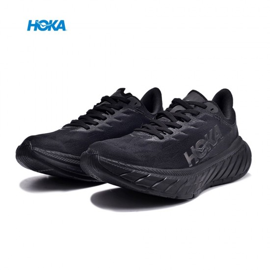 Hoka Carbon X2 All Black Women Men Sport Shoes