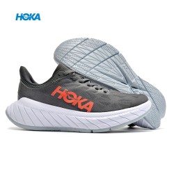 Hoka Carbon X2 Black Red White Women Men Sport Shoes