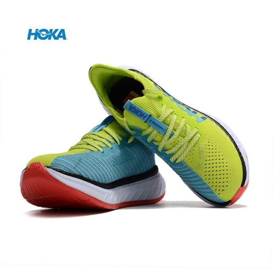 Hoka Carbon X3 Yellow Green Blue Red Women Men Sport Shoes