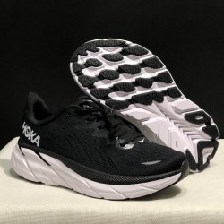 Hoka Clifton 8 Black White Women Men Sport Shoes