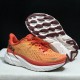 Hoka Clifton 8 Orange Red White Women Men Sport Shoes