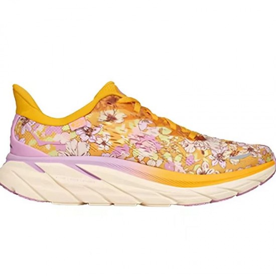 Hoka Clifton 8 Yellow Purple White Women Men Sport Shoes