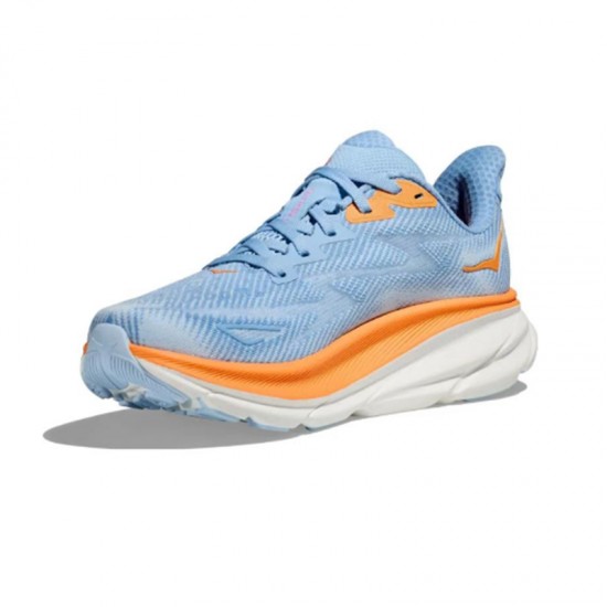 Hoka Clifton 9 Pink Blue Orange Women Men Sport Shoes