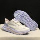 Hoka Kawana Beige White Pink Women And Men Sport Shoes