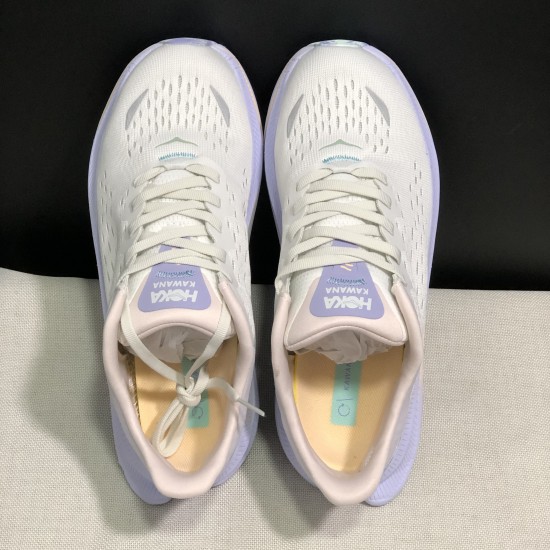 Hoka Kawana Beige White Pink Women And Men Sport Shoes