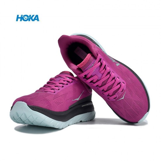 Hoka Mach 4 Purple Black White Women Men Sport Shoes