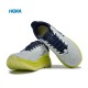 Hoka Mach 4 Yellow Grey Deep Blue Women Men Sport Shoes